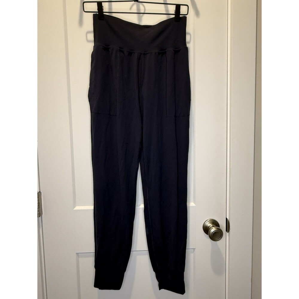 Women’s Athleta Salutation High Rise Jogger Blue Small S SOFT Yoga Pant Workout